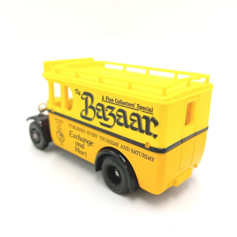 Lledo collector`s special die-cast advertisement model for ` The Bazaar` in box