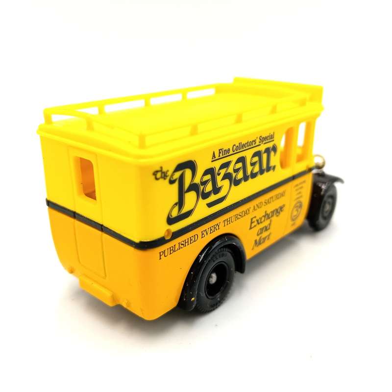 Lledo collector`s special die-cast advertisement model for ` The Bazaar` in box