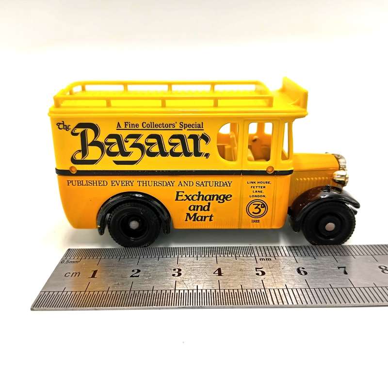 Lledo collector`s special die-cast advertisement model for ` The Bazaar` in box