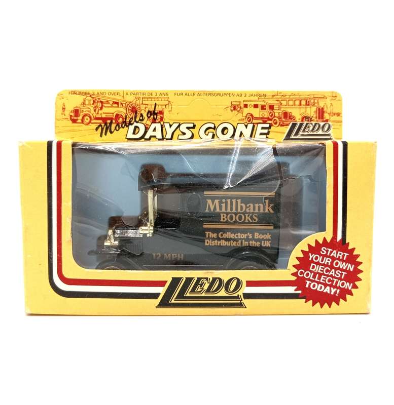 Lledo Days Gone model T Ford - Millbank books in box
