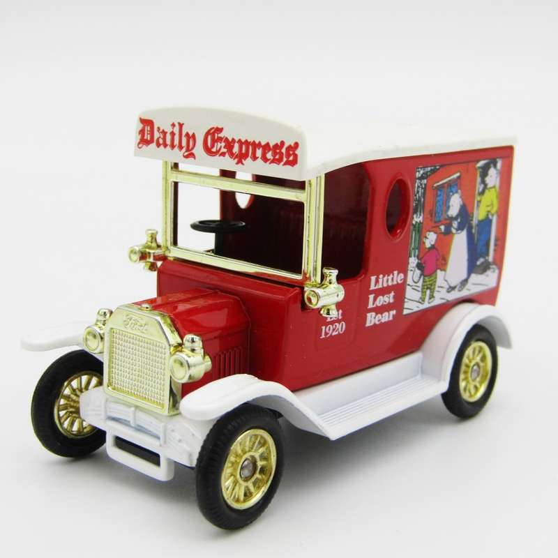 Lledo die-cast Rupert collectables Little lost Bear model car in box