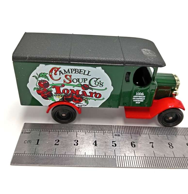 Lledo 1931 Morris van Truck Campbell Soup Co - Tomato advertising in box