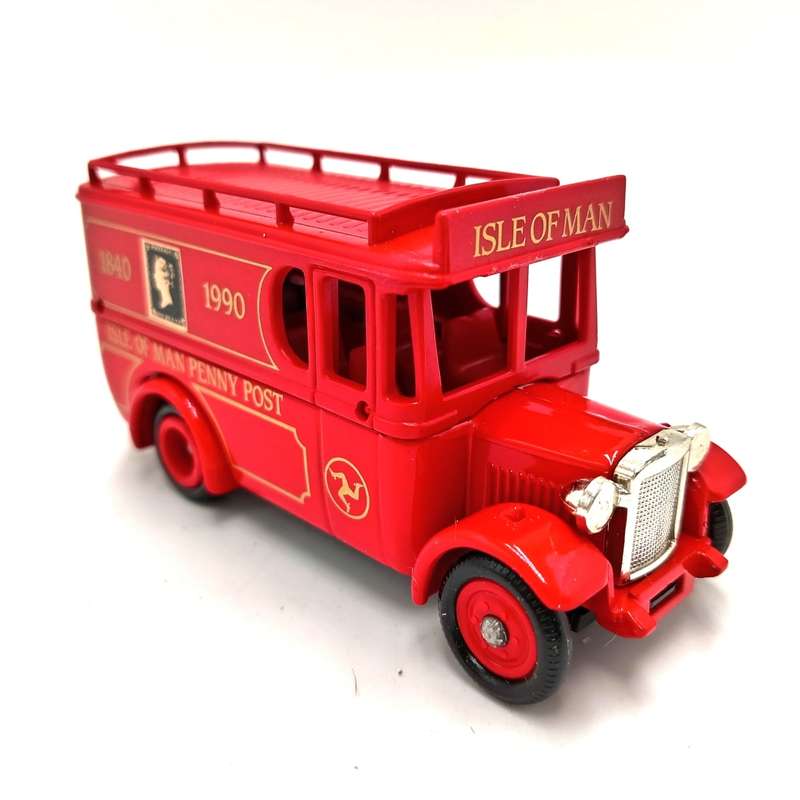 Lledo die-cast advertisement model car for ` Isle of Man Penny Post` in box