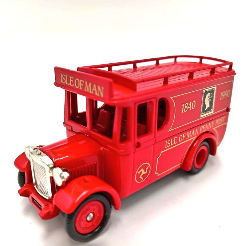 Lledo die-cast advertisement model car for ` Isle of Man Penny Post` in box
