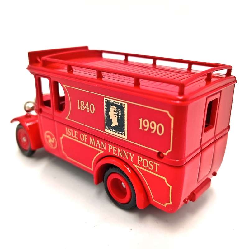 Lledo die-cast advertisement model car for ` Isle of Man Penny Post` in box