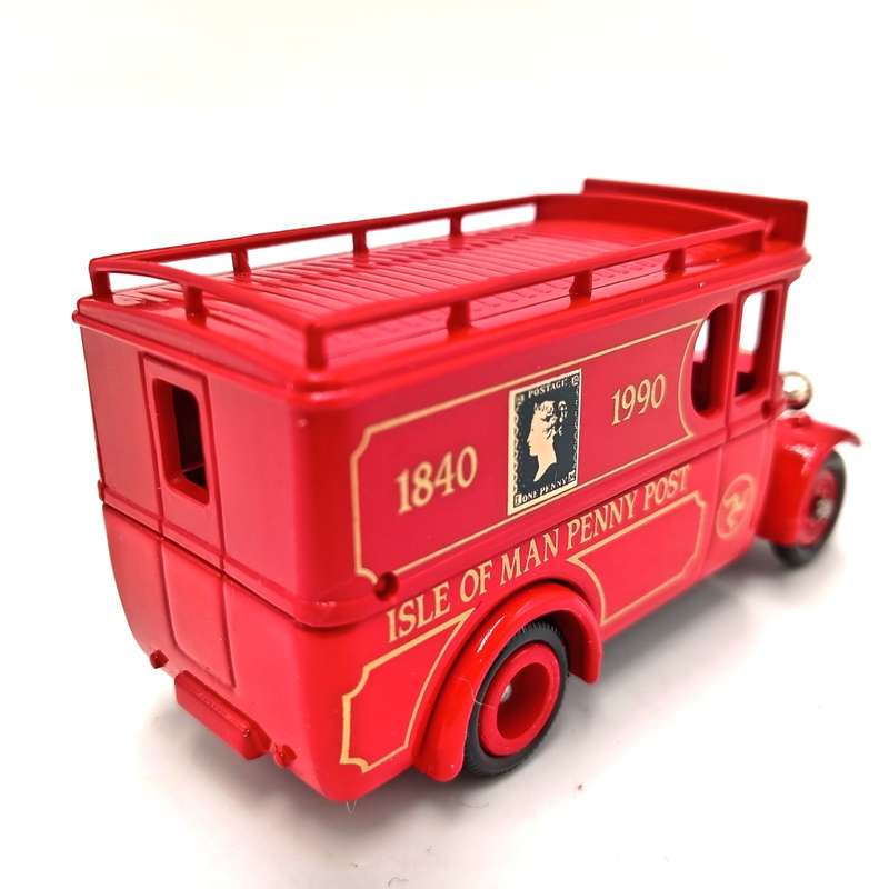 Lledo die-cast advertisement model car for ` Isle of Man Penny Post` in box