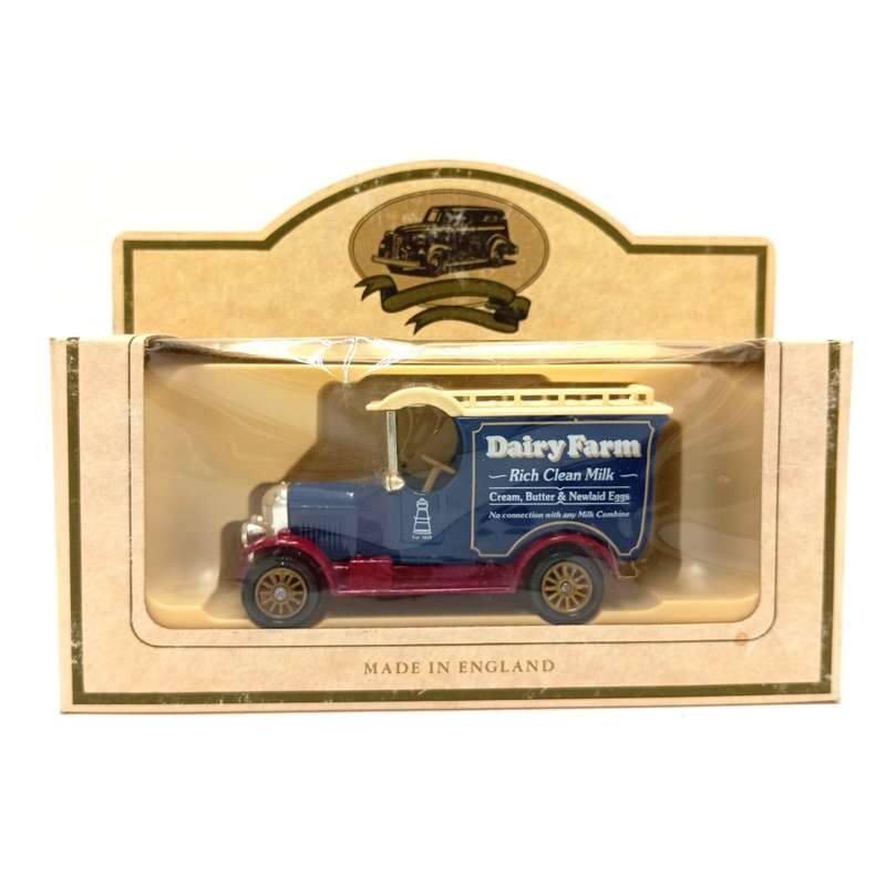 Lledo die-cast model car - advertisement model for `Dairy farm` in box