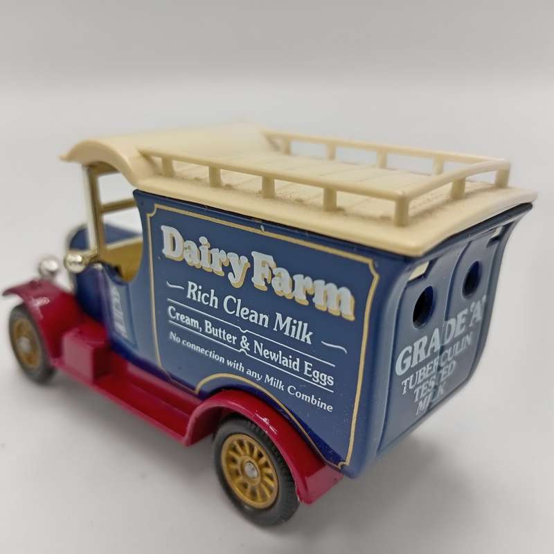 Lledo die-cast model car - advertisement model for `Dairy farm` in box