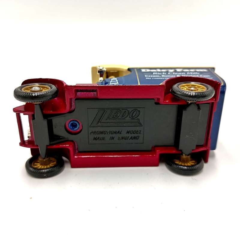 Lledo die-cast model car - advertisement model for `Dairy farm` in box
