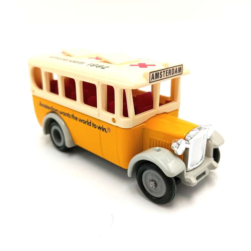 Lledo promotional model Amsterdam 1992 `Amsterdam heeft`t Olympisch Vuur` die-cast bus in box
