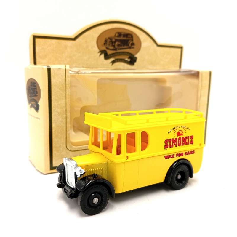 Lledo die-cast advertisement model car for `Simoniz` in box