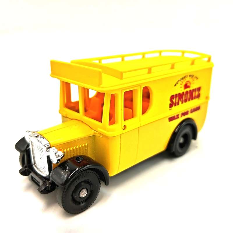Lledo die-cast advertisement model car for `Simoniz` in box