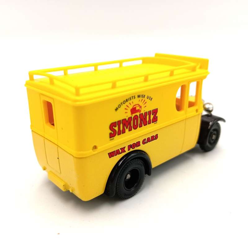Lledo die-cast advertisement model car for `Simoniz` in box
