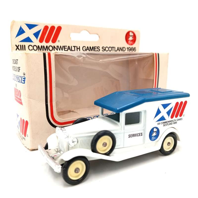 Lledo 1986 Scotland Commonhealth games packard die-cast model car in box