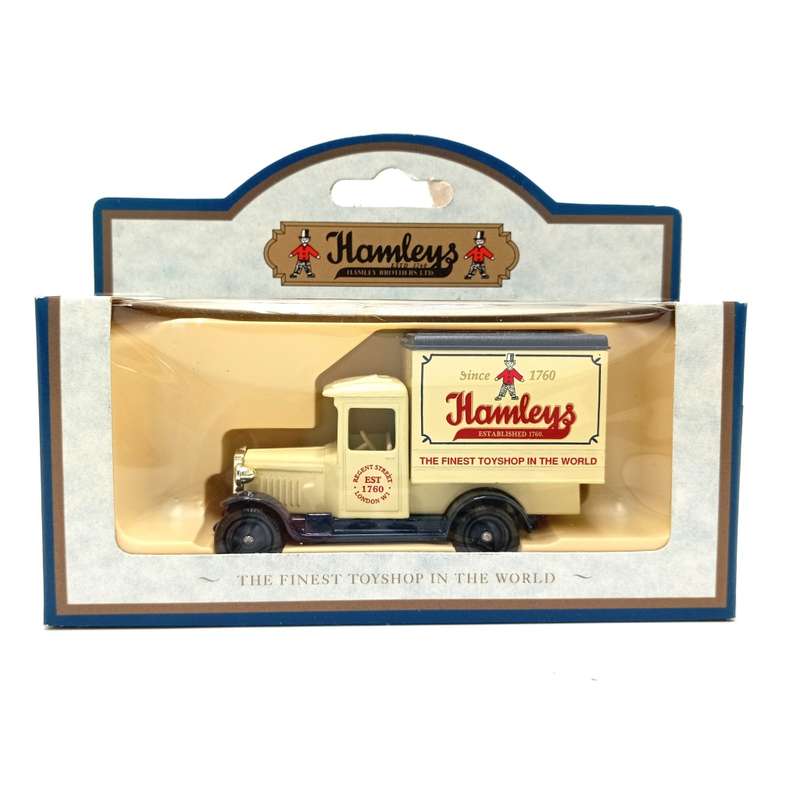 Lledo 1928 Chevrolet Box van for Hamleys - die-cast model in box