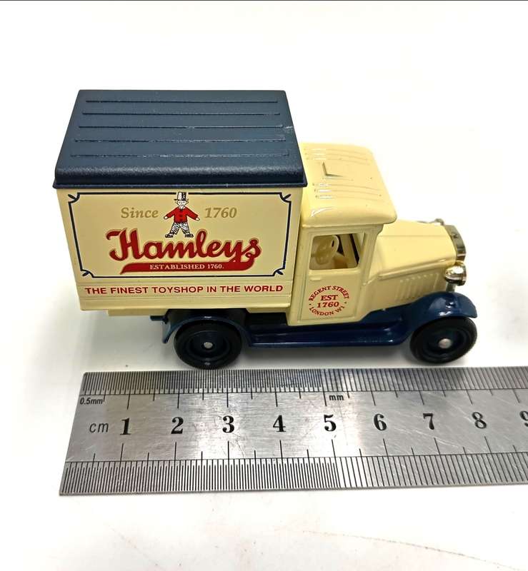 Lledo 1928 Chevrolet Box van for Hamleys - die-cast model in box