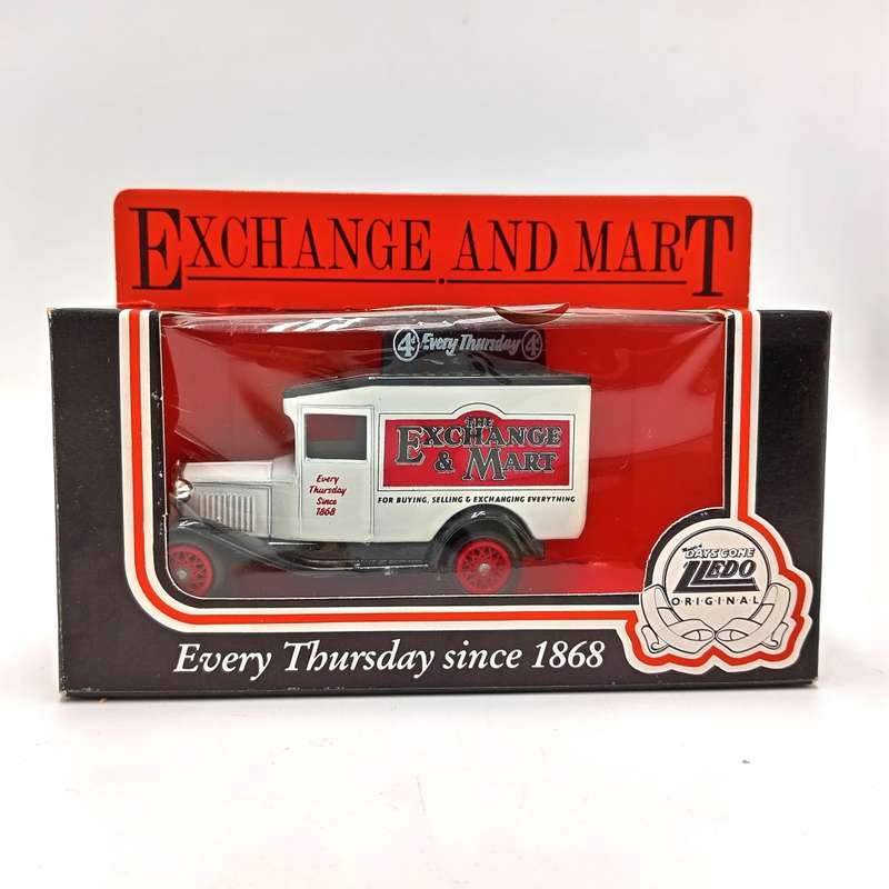 Lledo Ford model A The exchange advertisement die-cast car in box