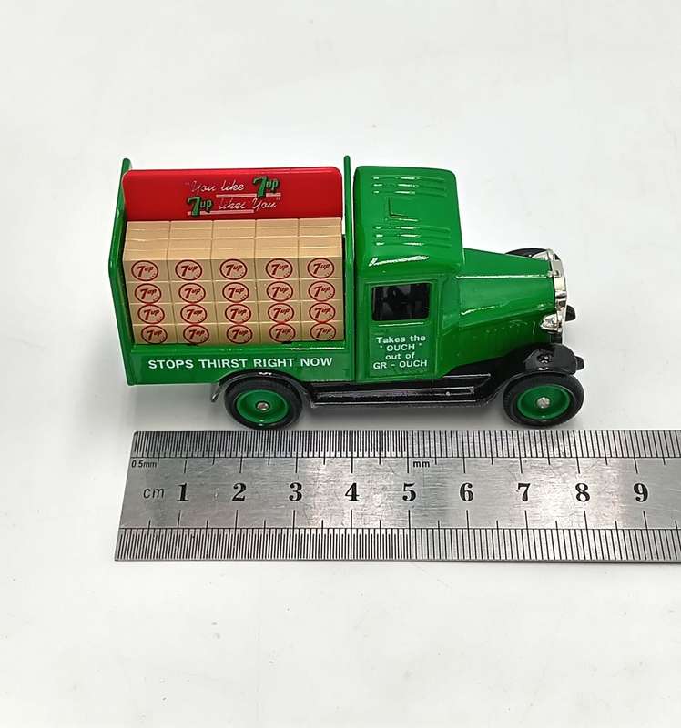 Lledo Chevrolet 7up advertisement die-cast model car in box