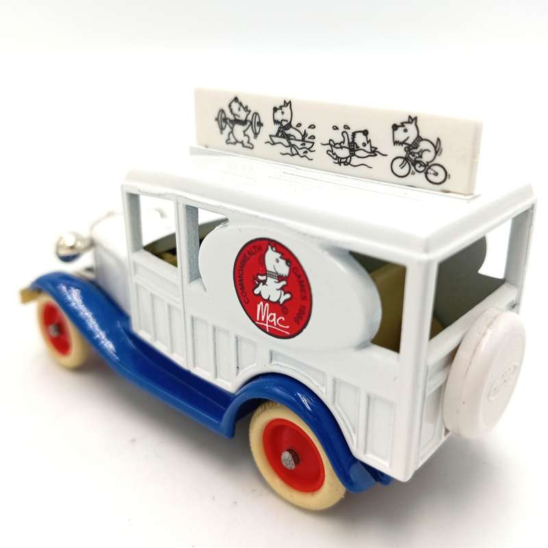 Lledo Ford model A advertisement car for ` XIII Commonwealth Games Scotland 1986 - in box