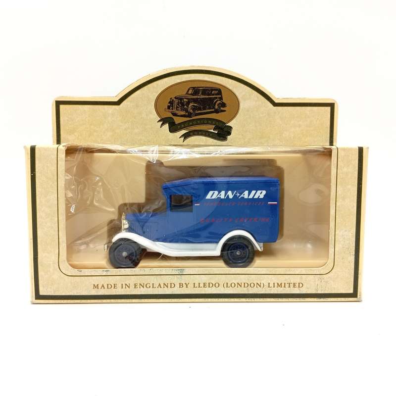 Lledo Ford Model A - Dan Air delivery service model car in box