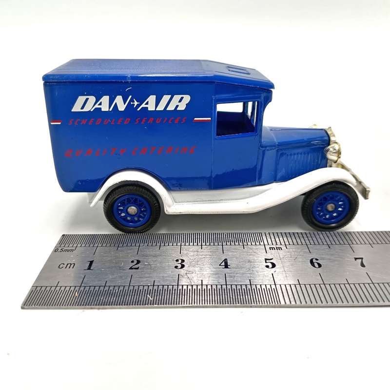 Lledo Ford Model A - Dan Air delivery service model car in box