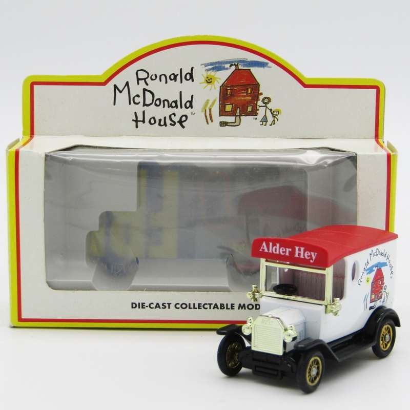 Lledo Ford Model T Ronald McDonald House delivery van in box