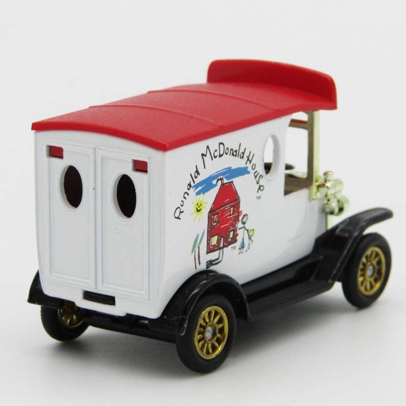 Lledo Ford Model T Ronald McDonald House delivery van in box