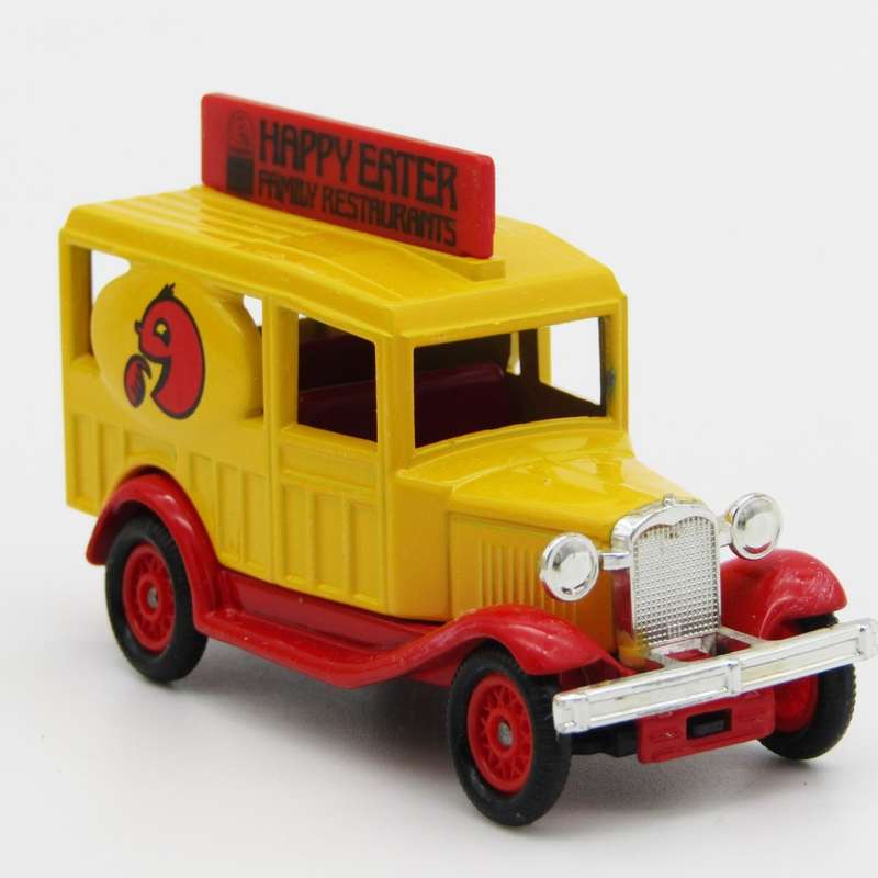 Lledo Ford Model A Happy Eater delivery van model car in box