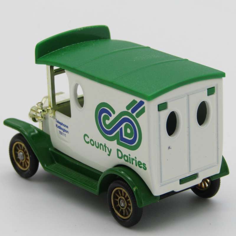 Lledo Ford Model T Country Dairies delivery van in box