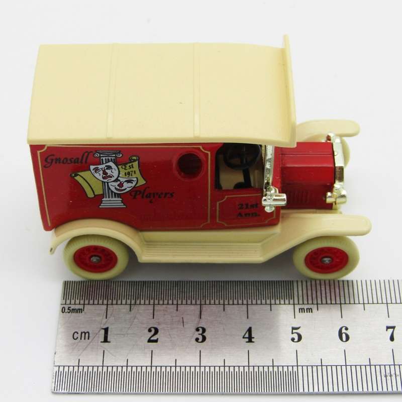 Lledo Ford Model T Gnosall Players delivery van in box