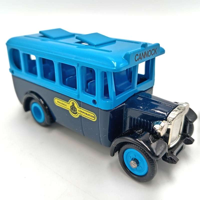 Lledo Dennis coach - Walsall Corporation advertising model car in box