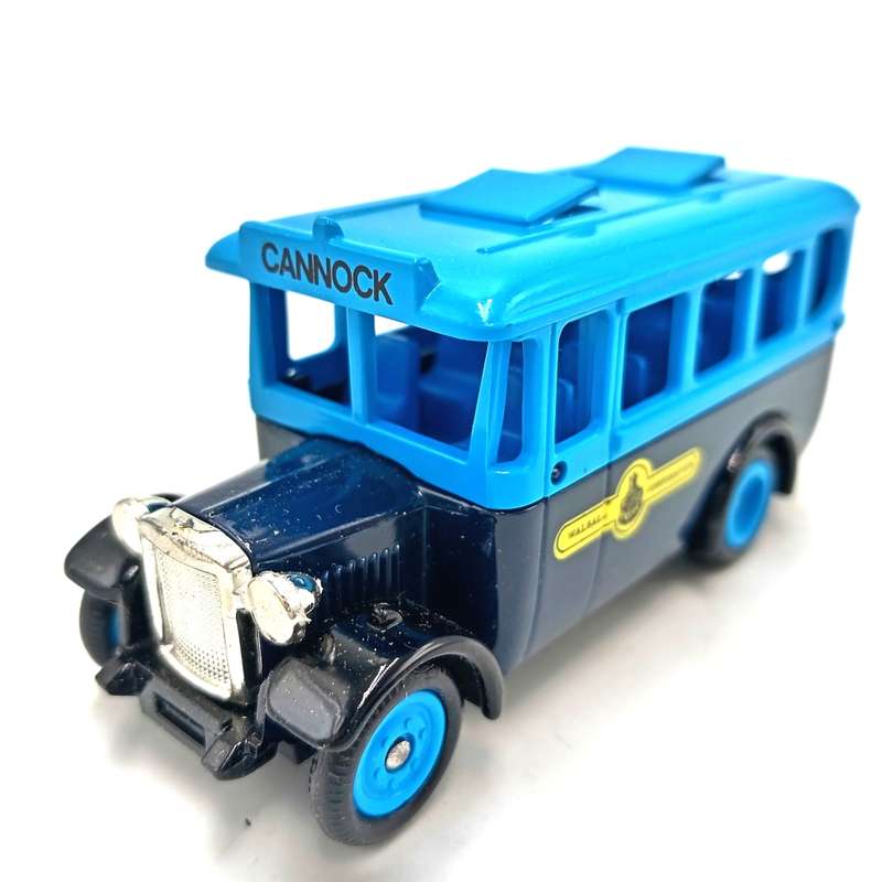 Lledo Dennis coach - Walsall Corporation advertising model car in box