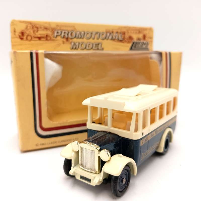 Lledo Dennis Coach - Ironbridge Museums advertising model car in box