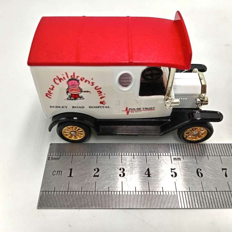 Lledo Ford Model T Dudley Road Hospital delivery van in box