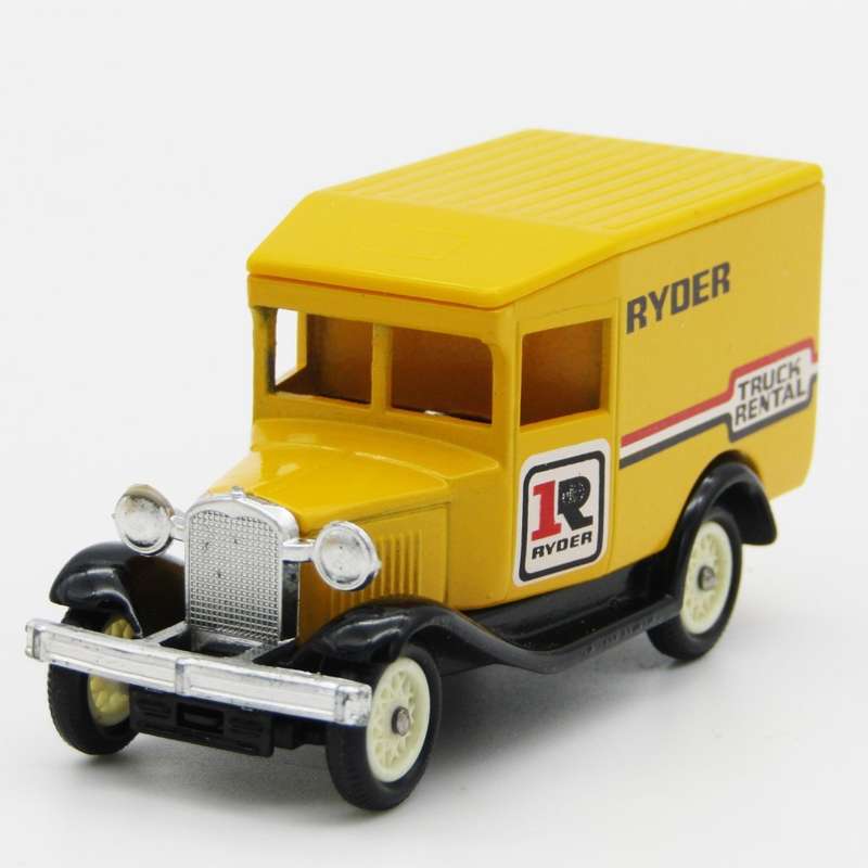 Lledo Ford Model A Ryder delivery van model car in box