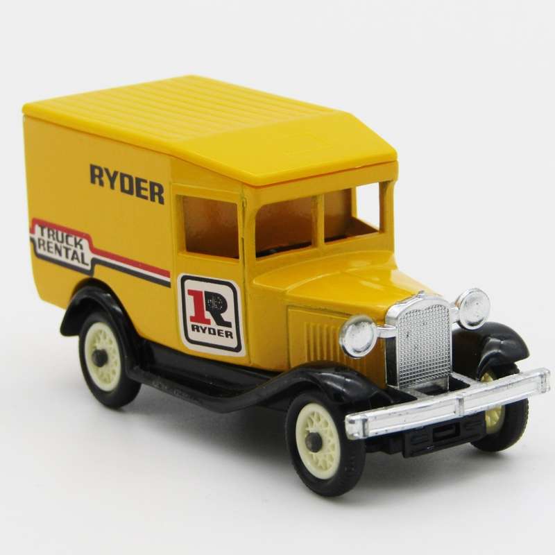Lledo Ford Model A Ryder delivery van model car in box
