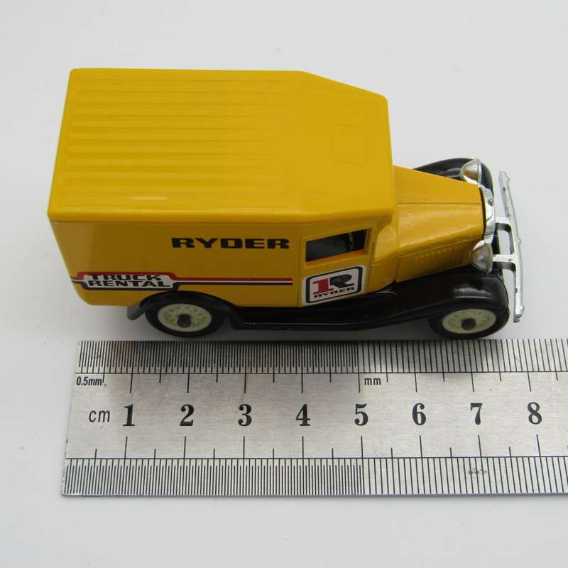 Lledo Ford Model A Ryder delivery van model car in box