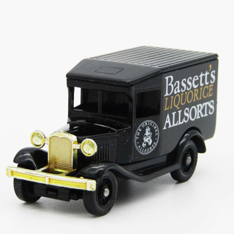 Lledo Ford Model A Bassett`s Liquorice Allsorts delivery van model car in box