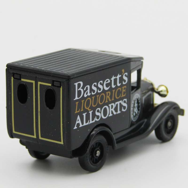 Lledo Ford Model A Bassett`s Liquorice Allsorts delivery van model car in box