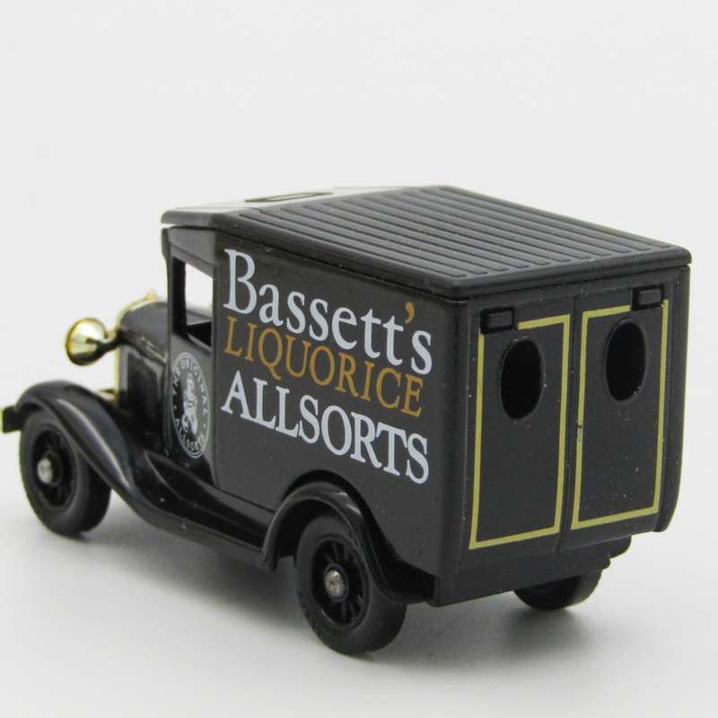 Lledo Ford Model A Bassett`s Liquorice Allsorts delivery van model car in box