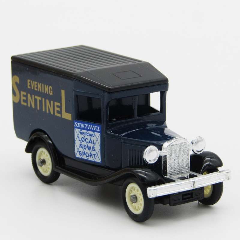 Lledo Ford Model A Evening Sentinel delivery van model car in box