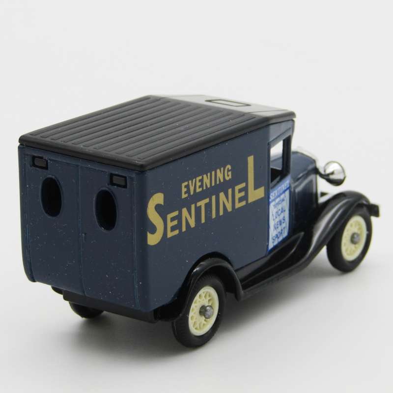 Lledo Ford Model A Evening Sentinel delivery van model car in box