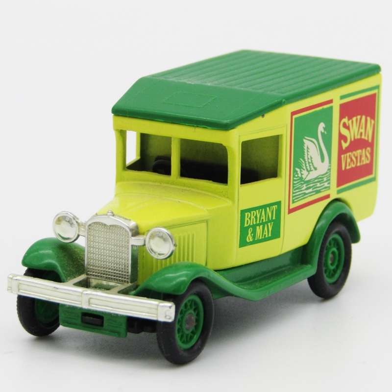 Lledo Ford Model A Swan Vestas model car in box