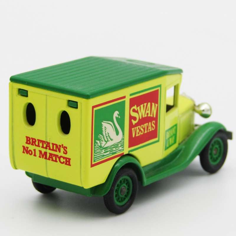 Lledo Ford Model A Swan Vestas model car in box