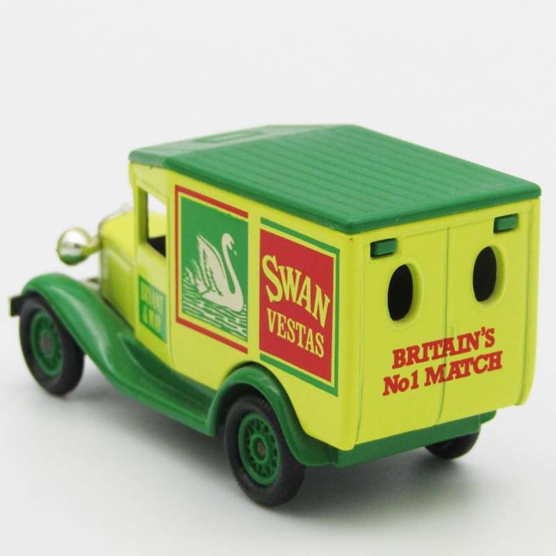 Lledo Ford Model A Swan Vestas model car in box