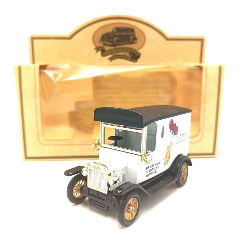 Lledo Ford Model T birmingham childrens hospital delivery van in box