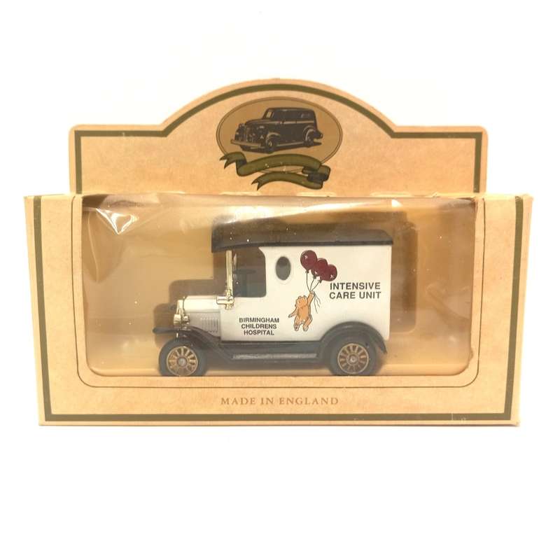 Lledo Ford Model T birmingham childrens hospital delivery van in box