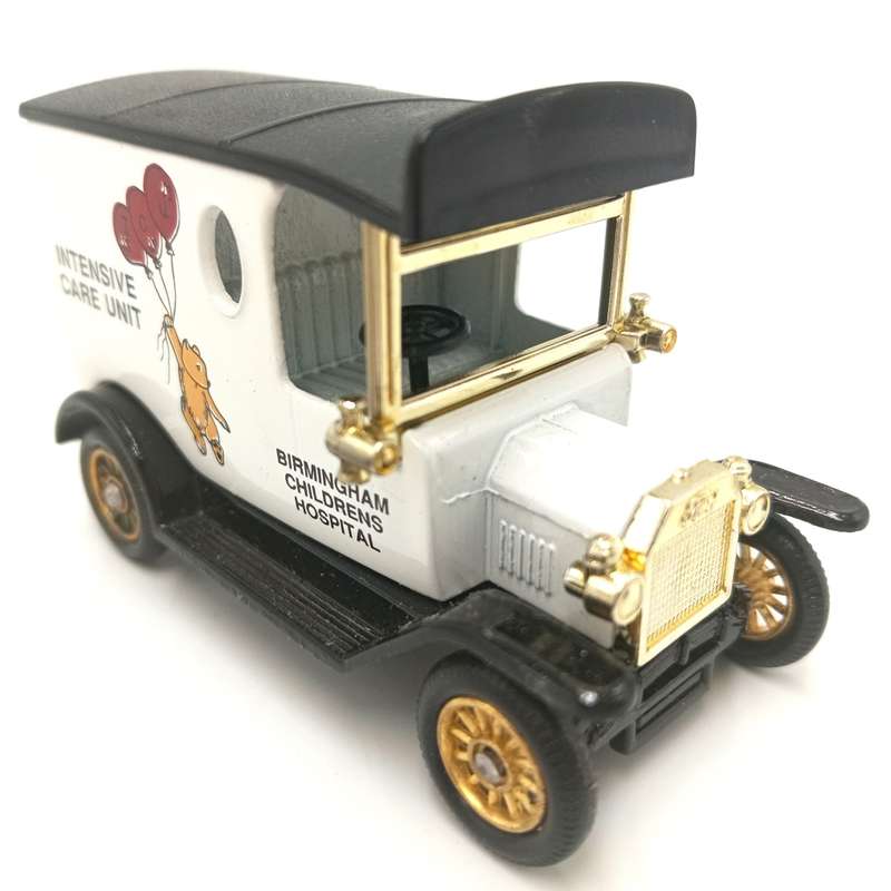 Lledo Ford Model T birmingham childrens hospital delivery van in box