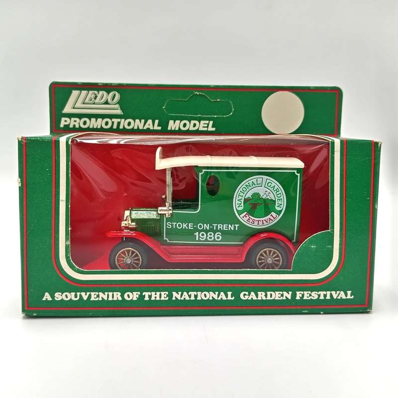 Lledo Ford model T National Garden festival delivery van in box