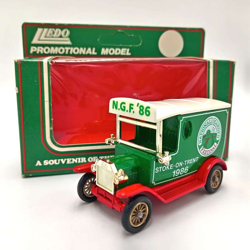 Lledo Ford model T National Garden festival delivery van in box